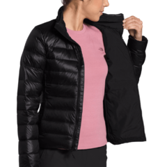 JAQUETA FEMININA ACONCÁGUA DOWN SEM CAPUZ PRETO NF0A4R3AJK3 THE NORTH FACE - comprar online