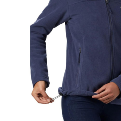 JAQUETA FEMININA FLEECE FAST TREK II FULL ZIP AZUL NOCTURNAL EL6081-591 COLUMBIA na internet