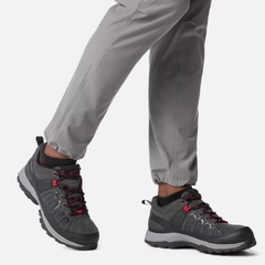 TÊNIS MASCULINO GRANITE TRAIL WP PRETO E VERMELHO BM7738-011 COLUMBIA