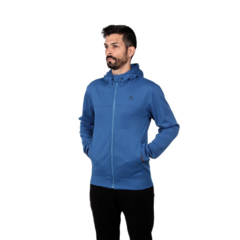 JAQUETA MASCULINA FLYTE COM CAPUZ AZUL YONDER S80712 SALOMON - comprar online