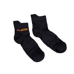 MEIA UNISSEX SOQUETE POLIAMIDA PRO PRETO 2075049001PR01 ALPEN - comprar online