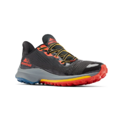 TÊNIS MASCULINO MONTRAIL TRINITY AG PRETO/CINZA E VERMELHO BM8310-089 COLUMBIA