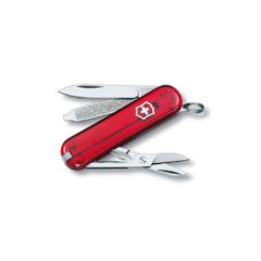 CANIVETE 7F CLASSIC SD VERMELHO TRANSLUCIDO 0.6223.T VICTORINOX