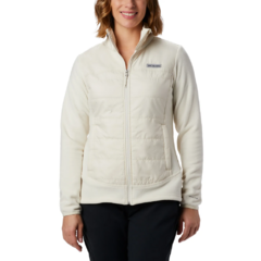 JAQUETA FEMININA FLEECE BASIN BUTTE FULL ZIP BEGE AK1308-191 COLUMBIA