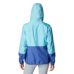 Imagem do JAQUETA FEMININA FLASH FORWARD WINDBREAKER CORTA VENTO AZUL E ROXO KL3010-481 COLUMBIA