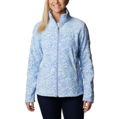 JAQUETA FEMININA FLEECE FAST TREK PRINTED LILÁS SERENITY TERRAIN EL1012-567 COLUMBIA