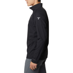 CORTA VENTO MASCULINO TITAN PASS LIGHTWEIGHT 1/2 ZIP PRETO AM1902-010 COLUMBIA - comprar online