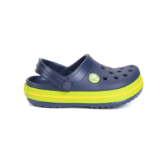 SANDÁLIA INFANTIL CROCBAND NAVY/VOLT GREEN 2045374K6 CROCS - Terratop Aventura