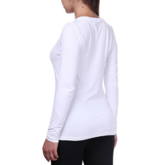 CAMISETA FEMININA MANGA LONGA DRY FPS 50 NEBLINA BRANCO 320425100 COLUMBIA - comprar online