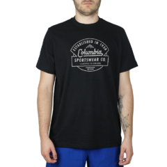 CAMISETA MASCULINA MANGA CURTA MALHA CSC OUTFFITED PRETO 321021010 COLUMBIA