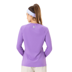 CAMISETA FEMININA MANGA LONGA DRY UV50+ WOOF ROXO LAVANDA 2075001057RX02 ALPEN - comprar online