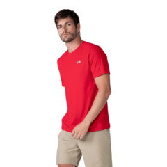 CAMISETA MASCULINA MANGA CURTA HYPER TEE VERMELHO A001N682 THE NORTH FACE