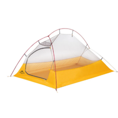 BARRACA CLOUD UP 2P ULTRALIGHT 10D CINZA E AMARELO NATUREHIKE - comprar online