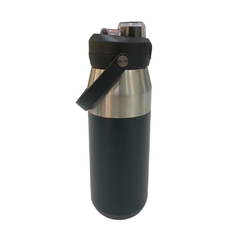 GARRAFA TÉRMICA INOX 750ML ISOMAX PRETO NAUTIKA - Terratop Aventura