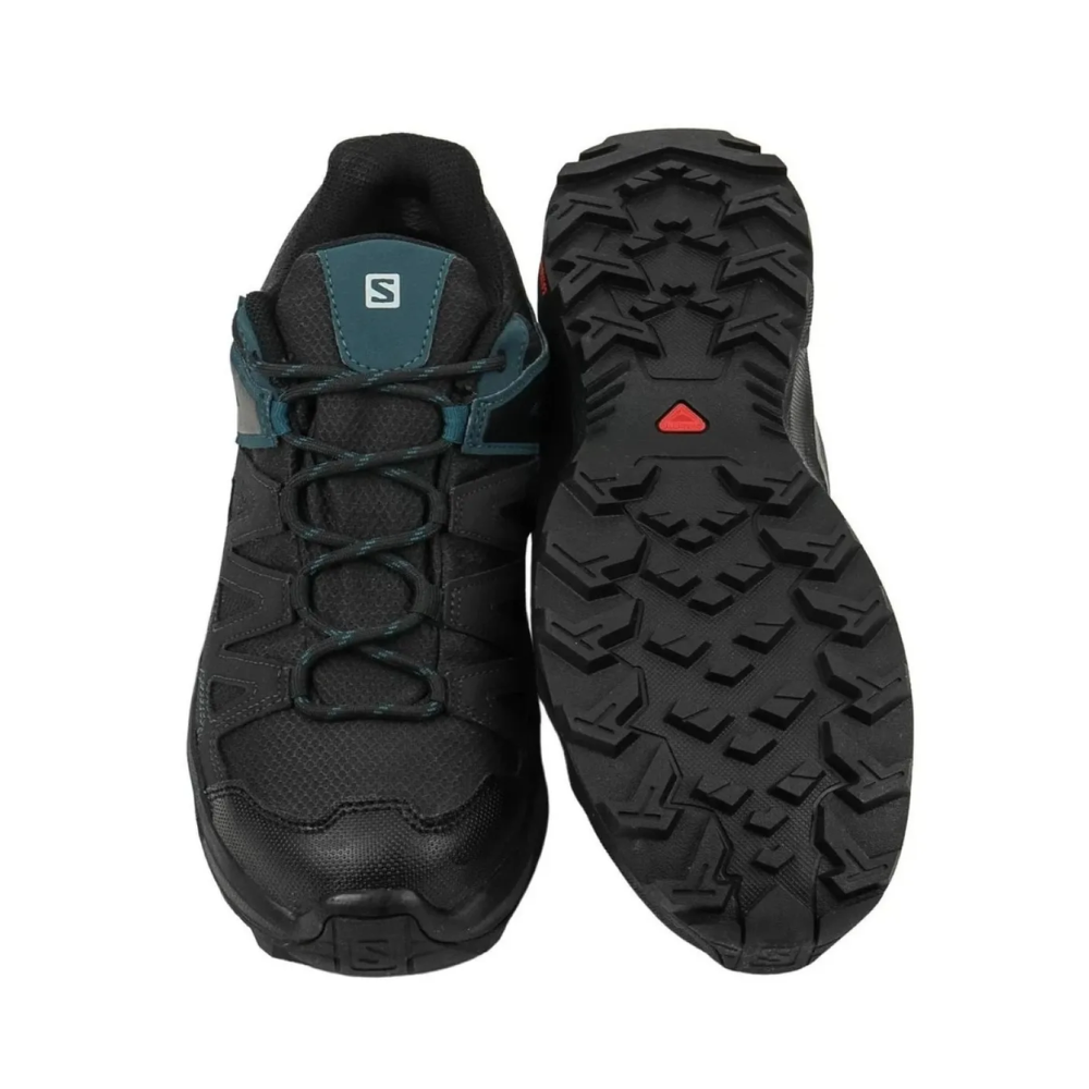 TÊNIS MASCULINO RINJANI GTX IMPERMEÁVEL PRETO E AZUL 415858 SALOMON