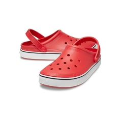 SANDÁLIA FEMININA CROCBAND OFF COURT CLOG VERMELHO FLAME X2083718C1 CROCS