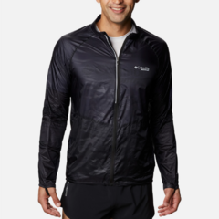 JAQUETA MASCULINA MONTRAIL WINDBREAKER UPDATE CORTA VENTO PRETO AO2972-010 COLUMBIA