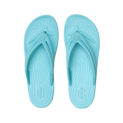 CHINELO FEMININO CROCBAND FLIP COMFORT AZUL PURE WATER 2061004SS CROCS