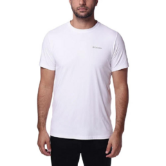 CAMISETA MASCULINA MANGA CURTA DRY FPS 50 NEBLINA BRANCO 320424100 COLUMBIA