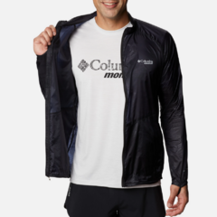 JAQUETA MASCULINA MONTRAIL WINDBREAKER UPDATE CORTA VENTO PRETO AO2972-010 COLUMBIA na internet