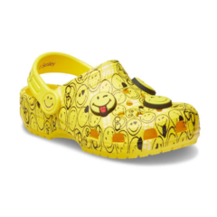 SANDÁLIA INFANTIL CLASSIC SMILEY CLOGK ARAMELO 20720994S CROCS na internet