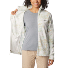 JAQUETA FEMININA FAST TREK PRINTED BRANCO FLURRIES EL1012-105 COLUMBIA na internet