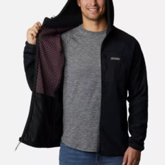 JAQUETA MASCULINA FLEECE OUTDOOR TRACKS FULL ZIP PRETO AO4903-010 COLUMBIA na internet