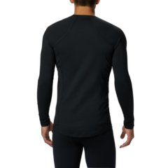 BLUSA MASCULINA SEGUNDA PELE MIDWEIGHT STRETCH LONG SLEEVE TOP PRETO AM6323-010 COLUMBIA - comprar online