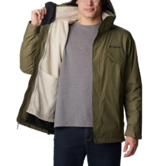 JAQUETA MASCULINA INTERCHANGE FLEECE BUGABOO II VERDE MUSGO WM1273-398 COLUMBIA - comprar online