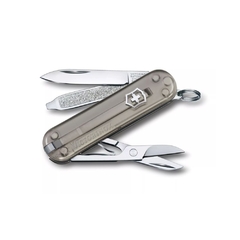 CANIVETE 7F CLASSIC SD TRANSLUCIDO CINZA MYSTICAL 0.6223.T31G VICTORINOX