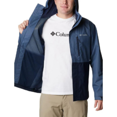 JAQUETA MASCULINA ANORAK HIKEBOUND CORTA VENTO AZUL YONDER WM6848-478 COLUMBIA na internet