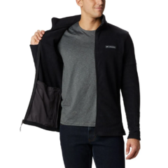 JAQUETA MASCULINA FLEECE BASIN TRAIL III FULL ZIP PRETO AO0560-010 COLUMBIA na internet