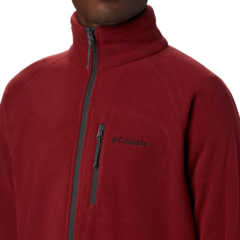 JAQUETA MASCULINA FLEECE FAST TREK II FULL ZIP BORDÔ RED JASPER AM3039-665 COLUMBIA na internet