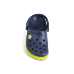 SANDÁLIA INFANTIL CROCBAND NAVY/VOLT GREEN 2045374K6 CROCS na internet