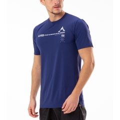 CAMISETA MASCULINA MANGA CURTA DRY UV50+ ESTAMPADA AZUL NAUTICO 207501103406013 ALPEN - comprar online