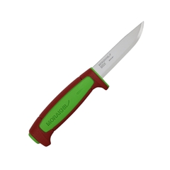 FACA BASIC 511 V22 COM BAINHA RÍGIDA VERDE E VERMELHO EDIÇÃO LIMITADA MORAKNIV - comprar online