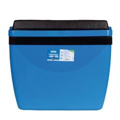 CAIXA TÉRMICA 34L AZUL COM PRETO MOR na internet