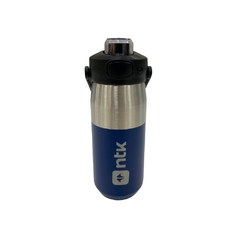 GARRAFA TÉRMICA INOX 550ML ISOMAX AZUL NAUTIKA