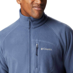 JAQUETA MASCULINA FLEECE FAST TREK II FULL ZIP AZUL LAZULI AM3039-479 COLUMBIA - comprar online