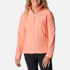 JAQUETA FEMININA FLEECE FAST TREK II FULL ZIP CORAL EL6081-879 COLUMBIA