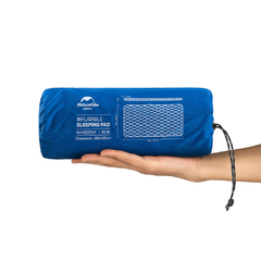 ISOLANTE TÉRMICO INFLAVEL SLEEPING PAD FC-11 CASAL LARANJA NATUREHIKE - loja online