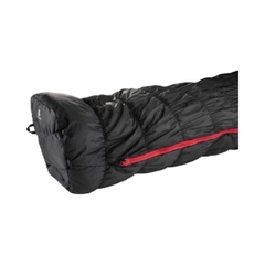 SACO DE DORMIR EXOSPHERE LARGE +5C-0C-15C PRETO E VERMELHO DEUTER - loja online