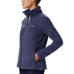 JAQUETA FEMININA FLEECE FAST TREK II FULL ZIP AZUL NOCTURNAL EL6081-591 COLUMBIA - Terratop Aventura