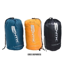 SACO DE DORMIR MICRON REGULAR +8C+5C LARANJA/PRETO NAUTIKA - comprar online