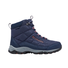 BOTA FEMININA TÉRMICA IMPERMEÁVEL WATERPROF FIRECAMP BOOT AZUL NOCTURNAL BL5828-468 COLUMBIA - comprar online