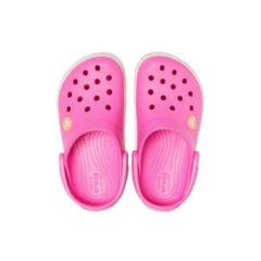 SANDÁLIA INFANTIL CROCBAND ELECTRIC PINK/CANTALOUPE 2045376QZ CROCS na internet