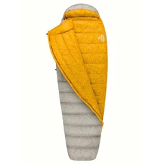 SACO DE DORMIR SPARK SPII REGULAR +4C-2C-18C LEFT CINZA E AMARELO SEA TO SUMMIT - comprar online