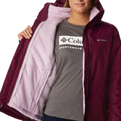 JAQUETA FEMININA INTERCHANGE FLEECE SHERPA BUGABOO II BORDÔ MARIONBERRY WL0919-616 COLUMBIA - Terratop Aventura