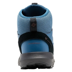 BOTA MASCULINA IMPERMEÁVEL WATERPROF TRAILSTORM MID AZUL COBALT BM0155-403 COLUMBIA - loja online