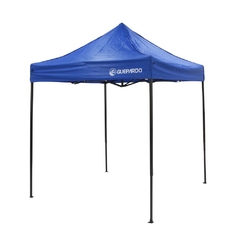 GAZEBO SANFONADO ALUMINIZADO PAGODA 2X2M AZUL GUEPARDO